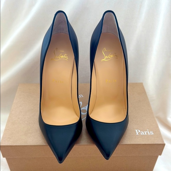 Christian Louboutin Pigalle Black Heels - Picture 2 of 11
